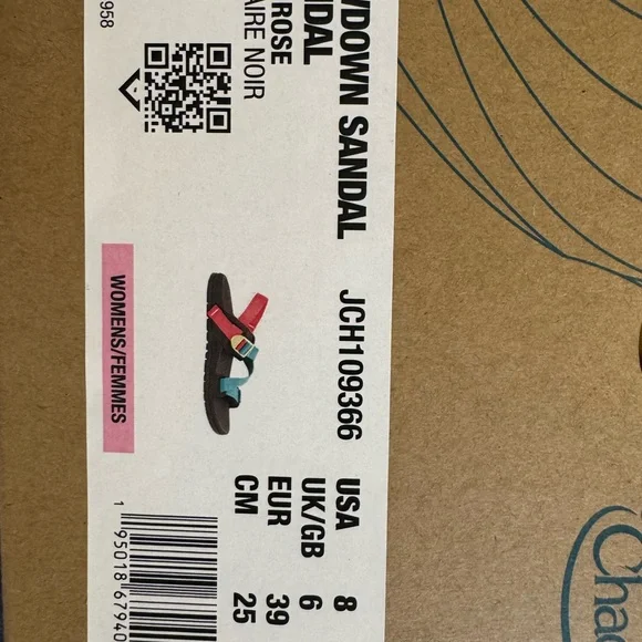 Chaco Lowdown Sandal Women Teal Rose - Picture 6 of 7